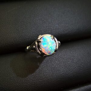 K14WG オパール リング